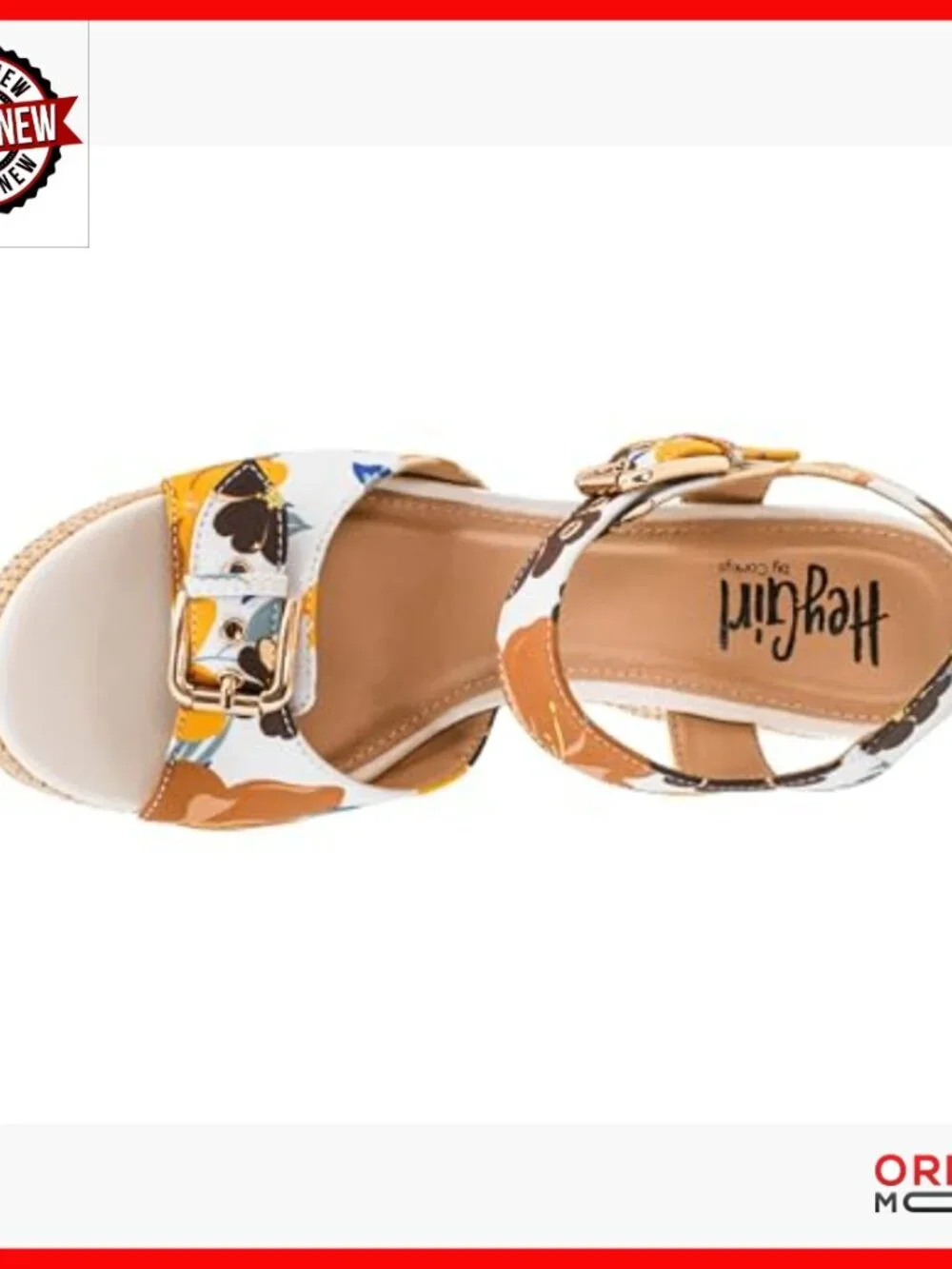 4 Inch Chunky Block Heel Sandals with Adjustable Buckle Straps